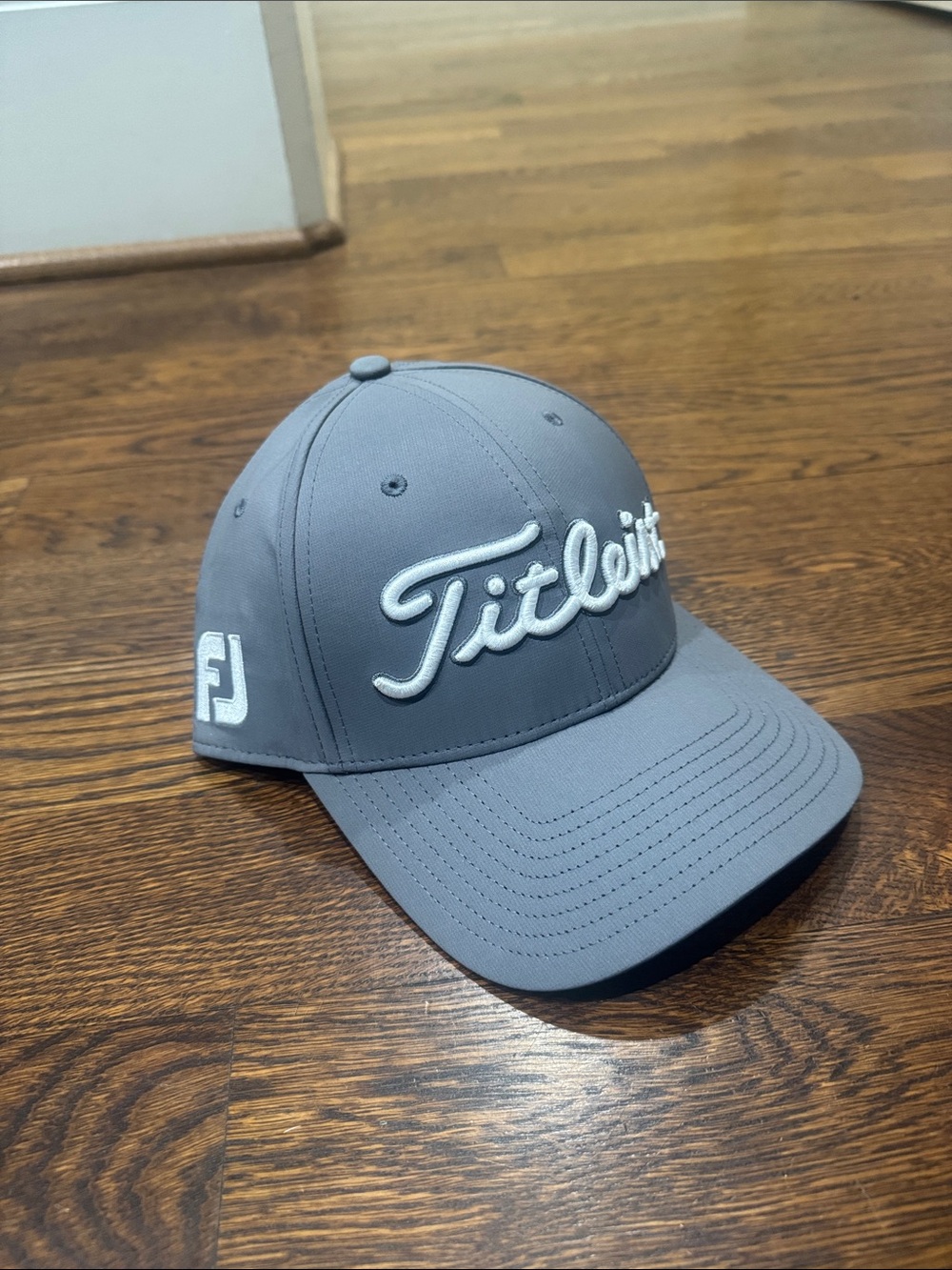Titleist Gray Script Logo Golf Hat
